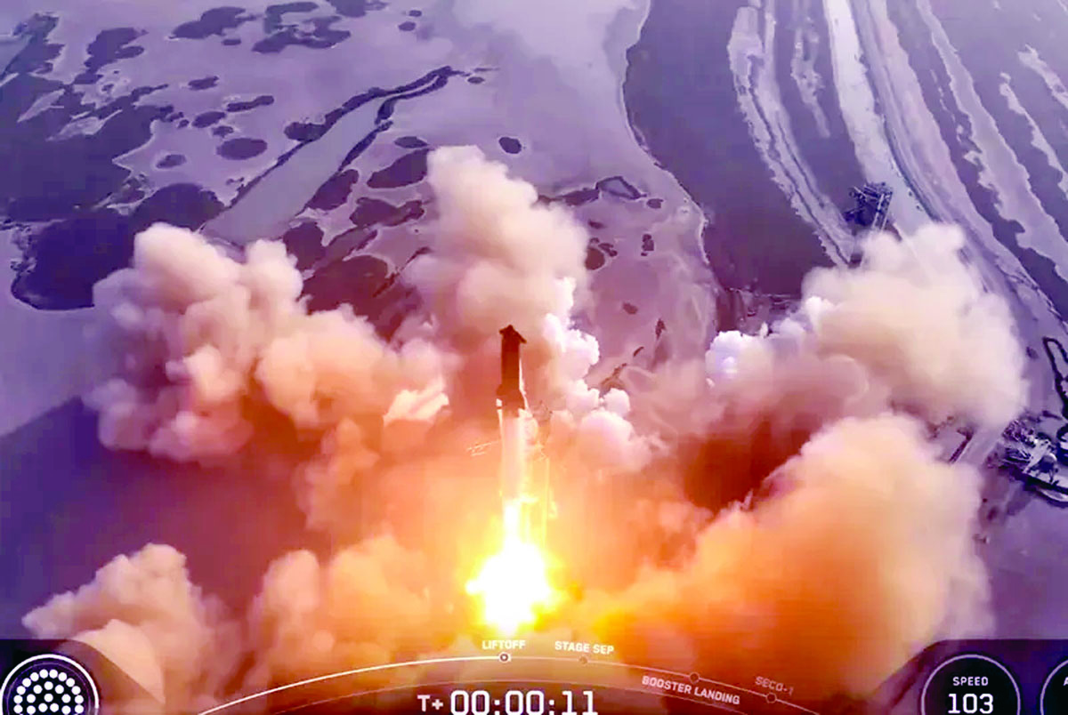 Elon Musk's SpaceX's third attempt to launch 'Starship' also failed.